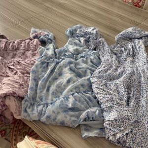 Bundle of 3  Dresses in Blue and Purple Holister and Altard State